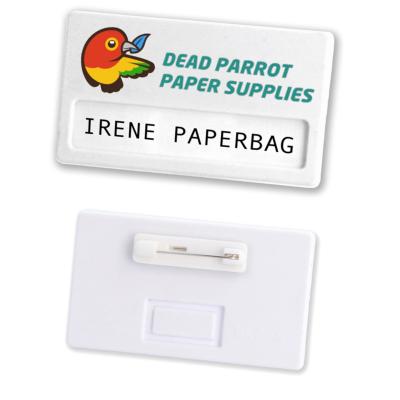 Image of Recycled Name Badge - Safety Pin Fitting